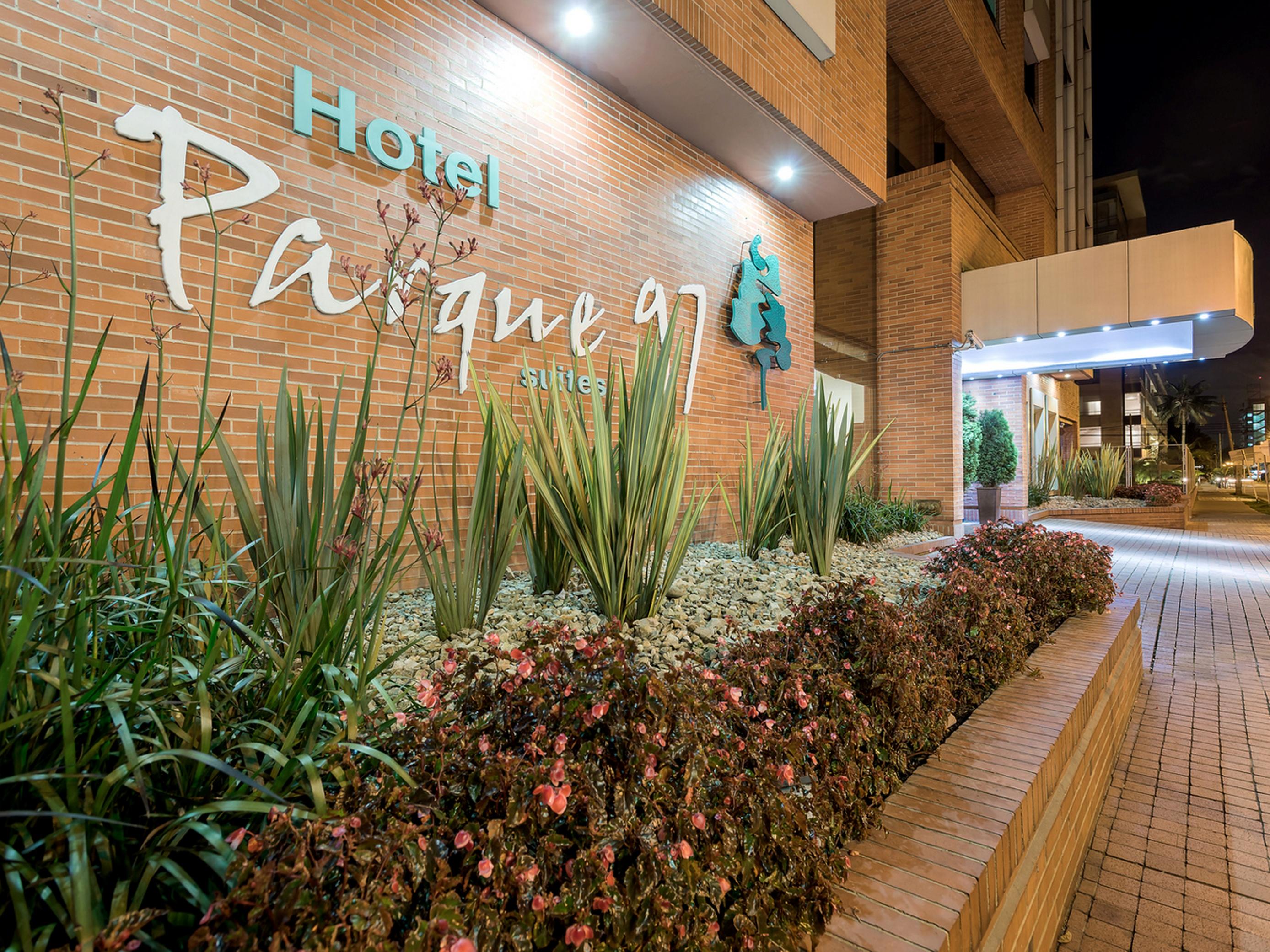Hotel Parque 97 Suites Bogotá Exteriör bild
